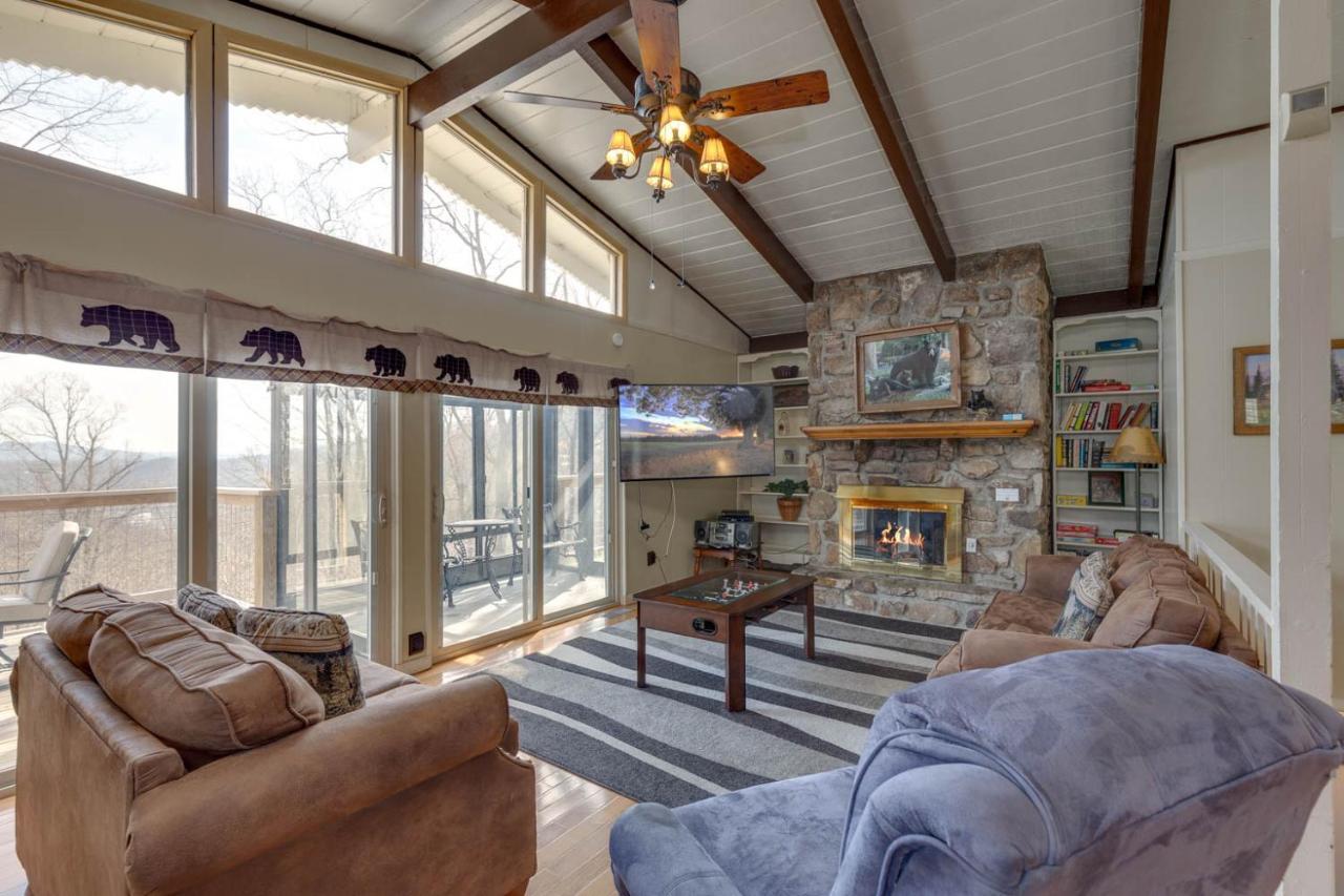 Bear View Chalet, 3 Bedroom, Pool, Pets, Arcades, Wifi, Hot Tub, Sleeps 12 Gatlinburg Ngoại thất bức ảnh